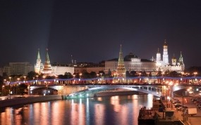 Обои Московский кремль в Новый Год: Кремль, Новый год, Москва, Москва