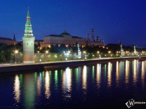 Обои Москва Ночью на Красной Площади: , Москва
