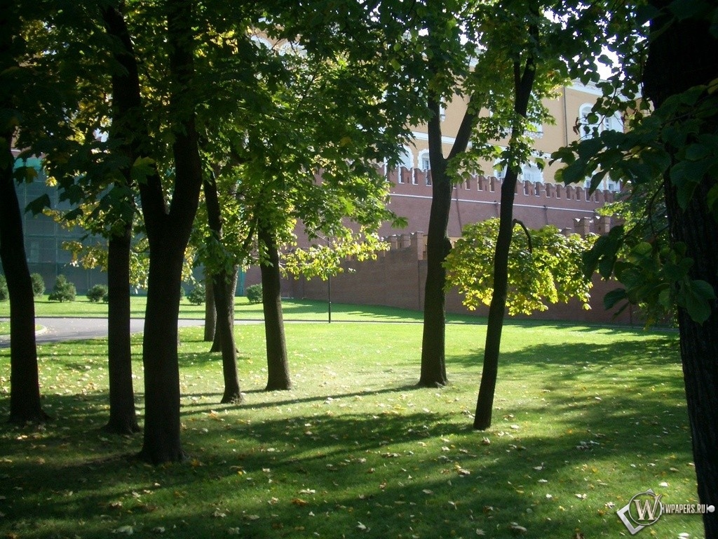 Москва Александровский сад 1024x768