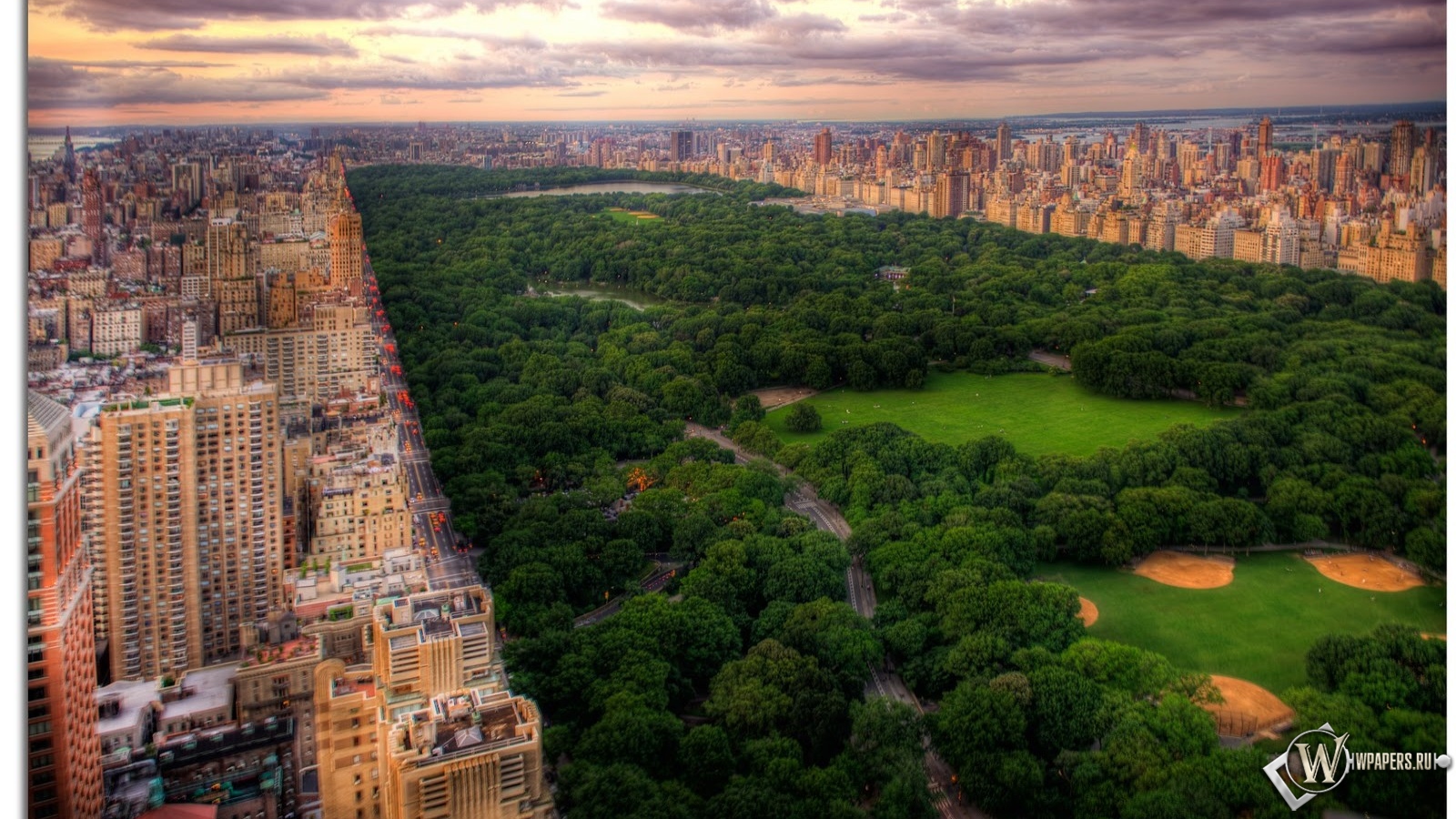 Центральный парк (Нью-Йорк) 1600x900