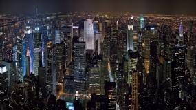 Обои Ночной Нью-Йорк: Город, Ночь, Города