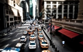 Обои Такси Нью-Йорка: Город, Улица, Нью-Йорк, такси, New York