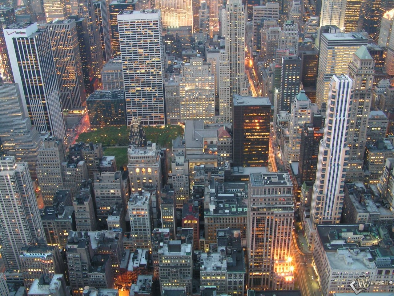 New York city lights 1280x960