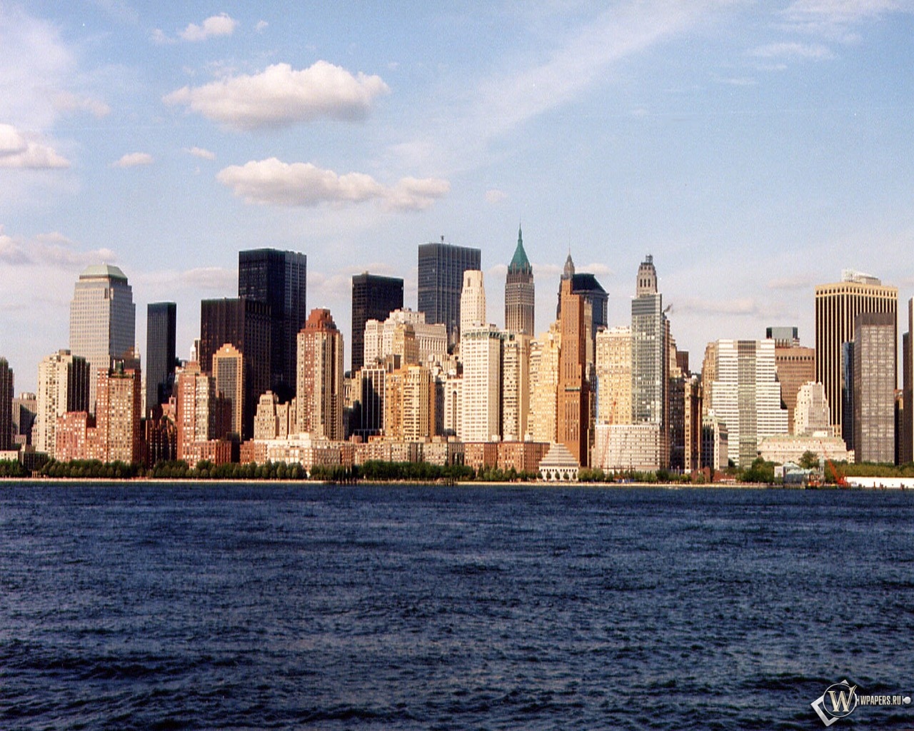 New York у воды 1280x1024