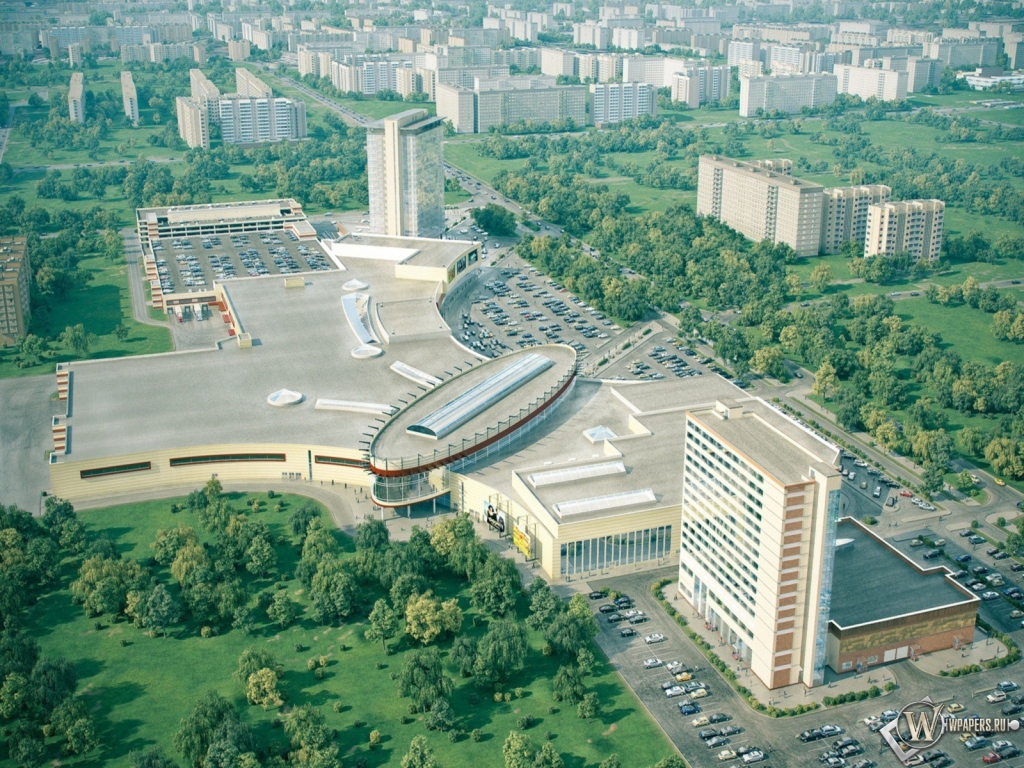 Торгово-деловой комплекс в Омске 1024x768