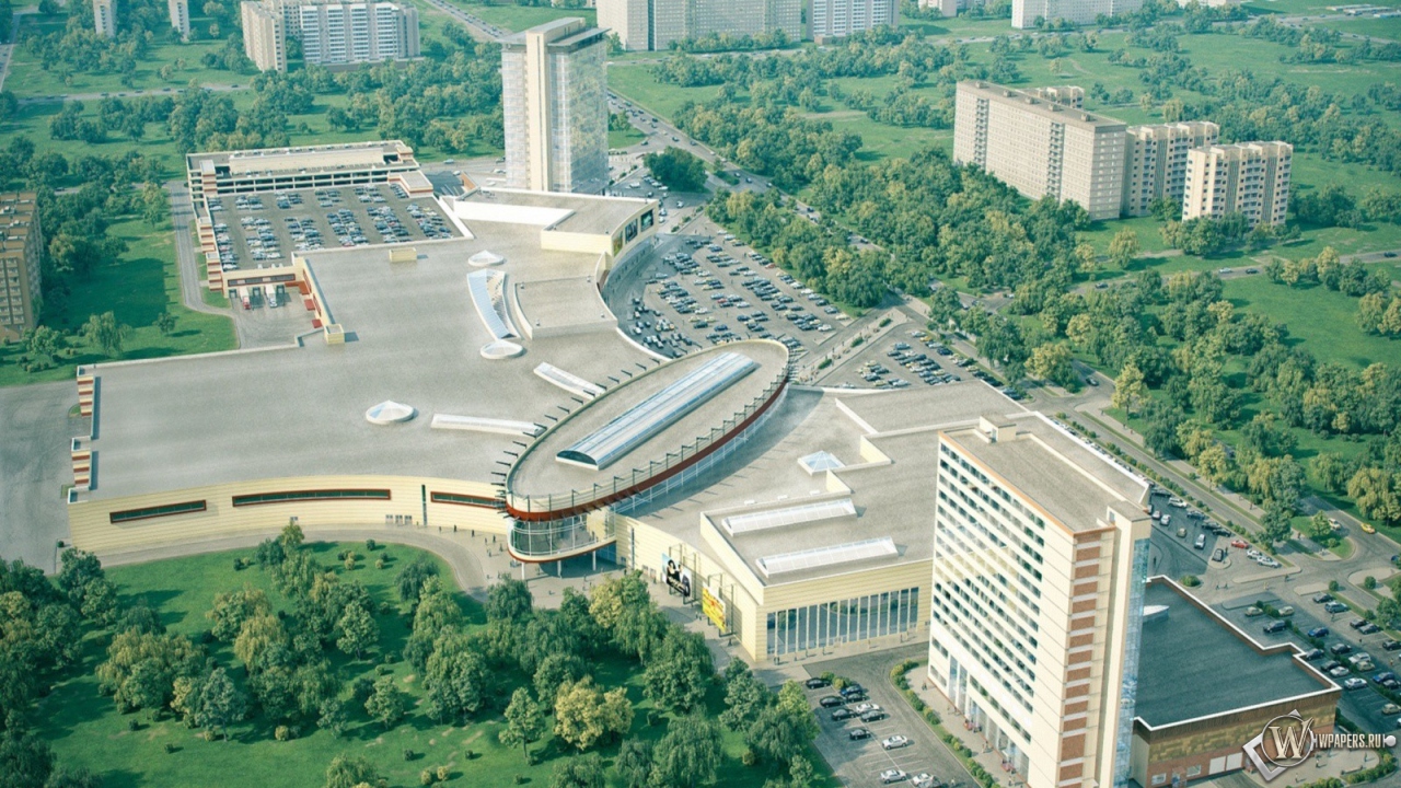 Торгово-деловой комплекс в Омске 1280x720