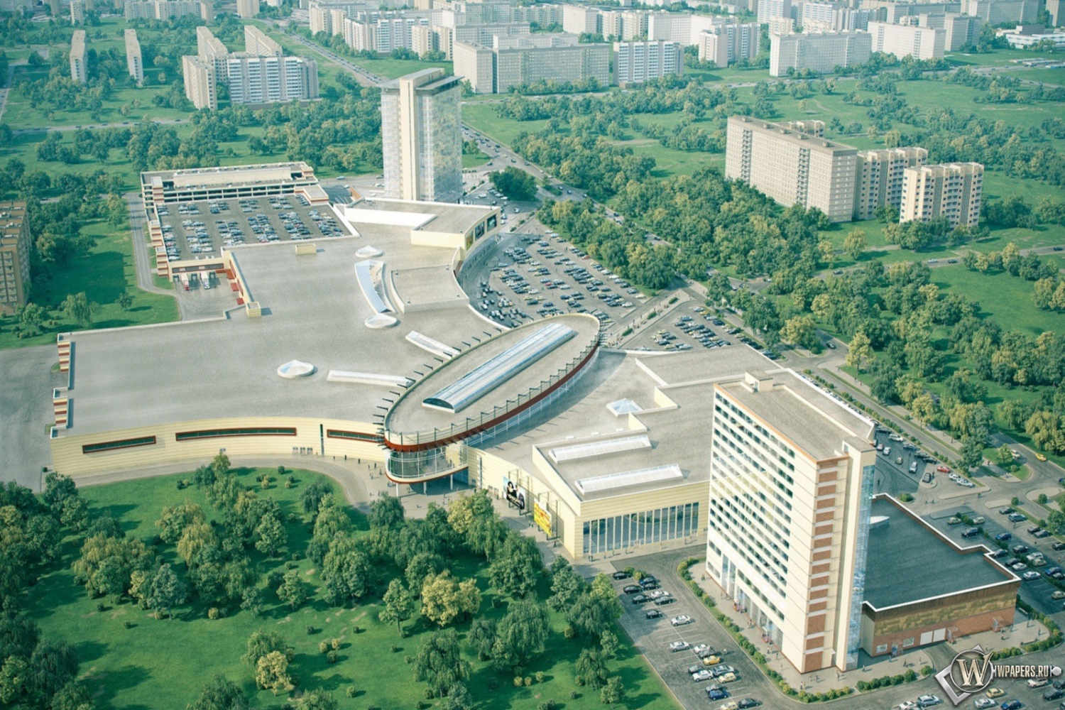 Торгово-деловой комплекс в Омске 1500x1000