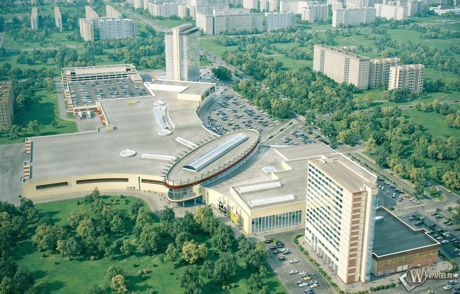 Торгово-деловой комплекс в Омске 1600x1024