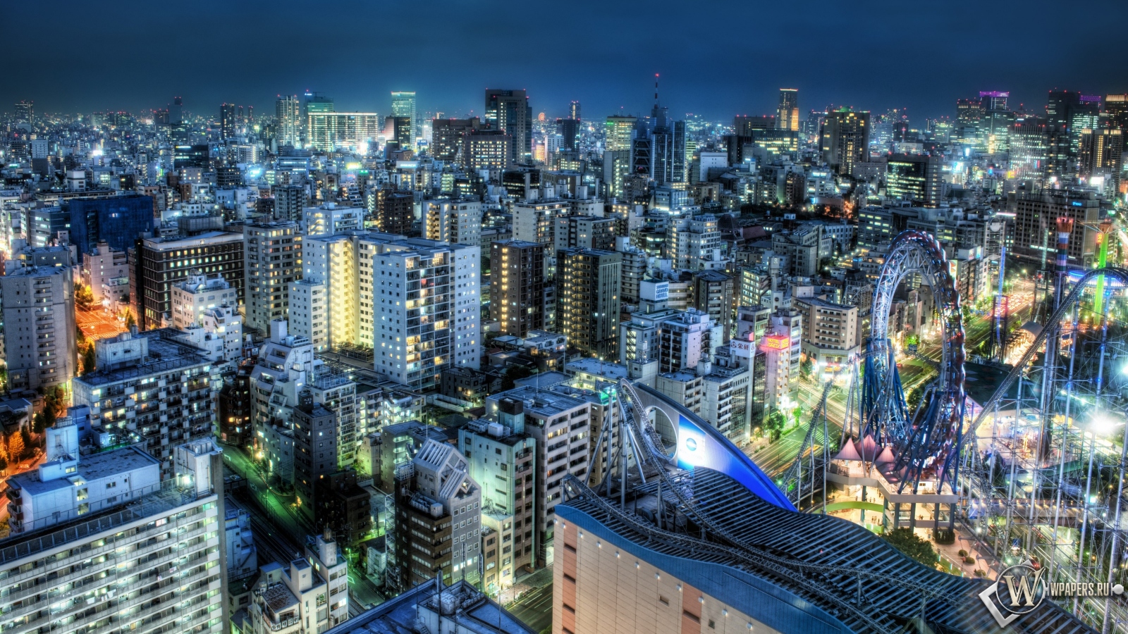 Tokyo at Dusk 1600x900