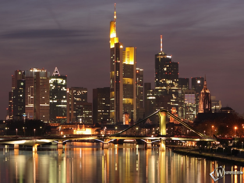 Frankfurt Skyline 1024x768