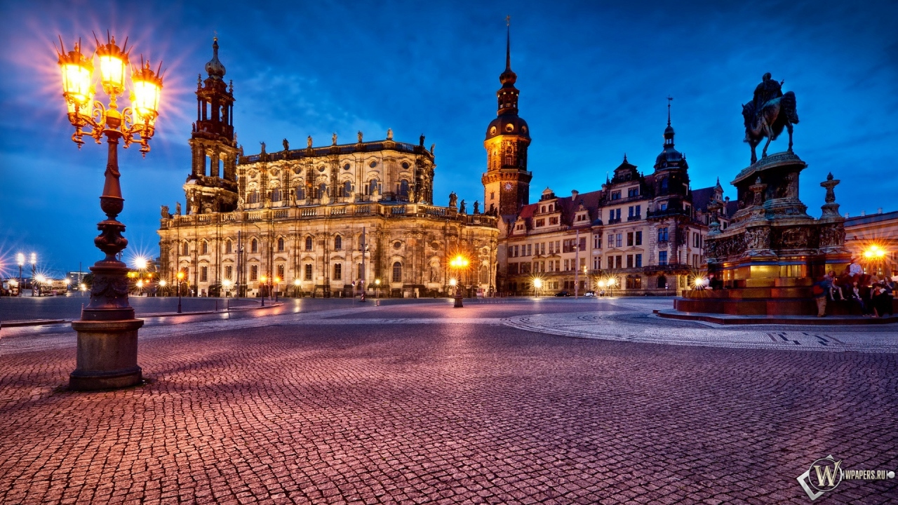 Дрезден Германия 1280x720