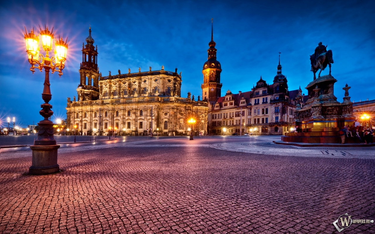 Дрезден Германия 1280x800