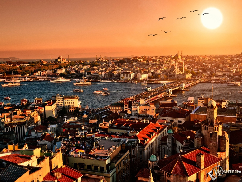 Солнечный Стамбул 1024x768