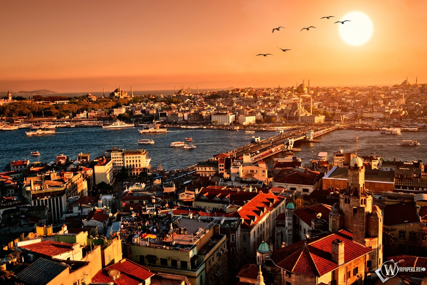 Солнечный Стамбул 1500x1000