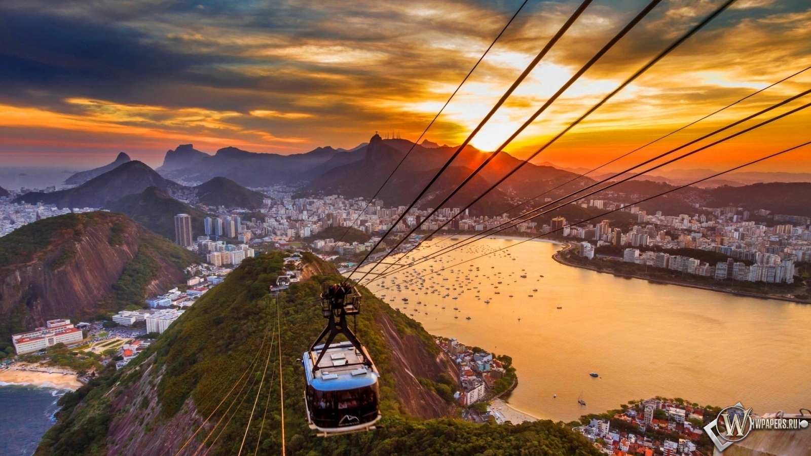 Рио-де-Жанейро 1600x900