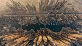 Dubai  вид сверху