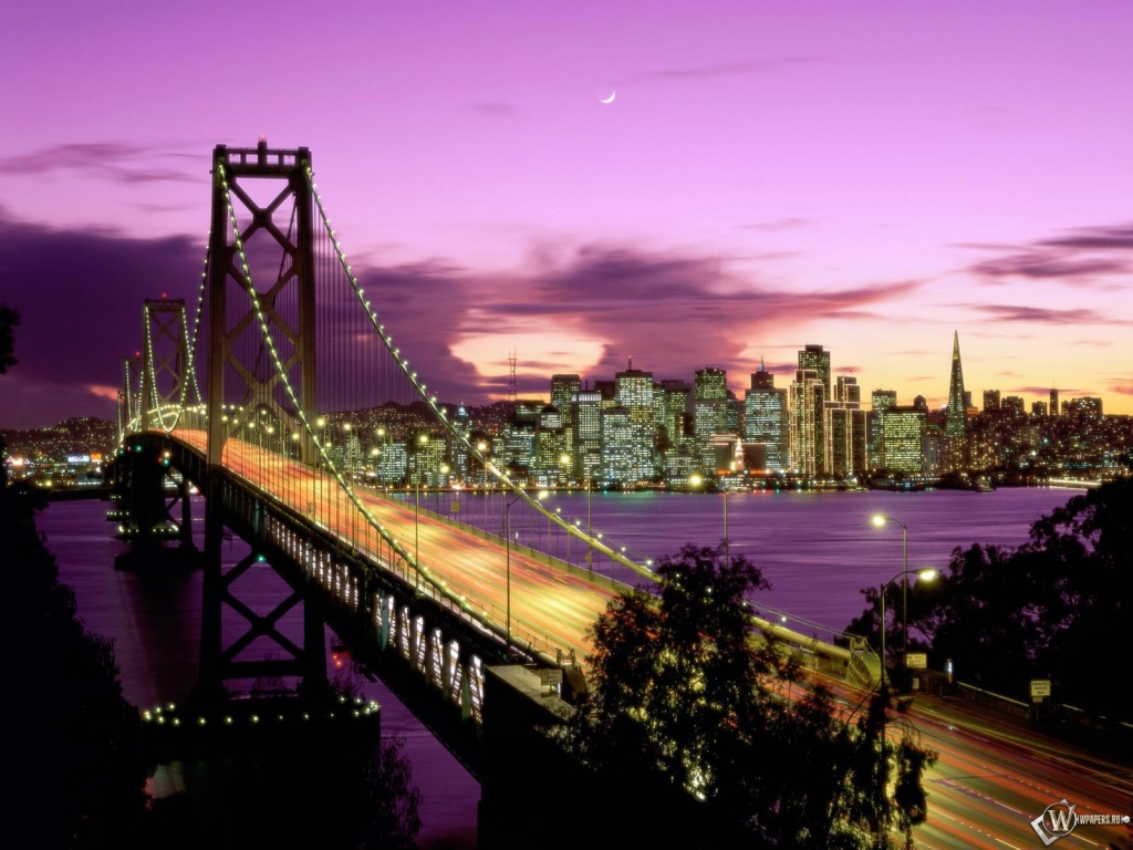 The Bay Bridge - San Francisco 1024x768