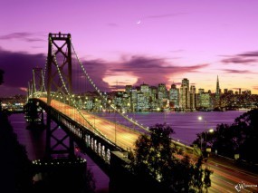 Обои The Bay Bridge - San Francisco: Сан-Франциско, San Francisco, Прочие города