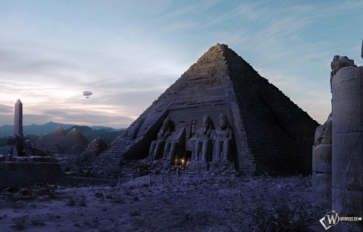 Пирамида в Египте 1200x768