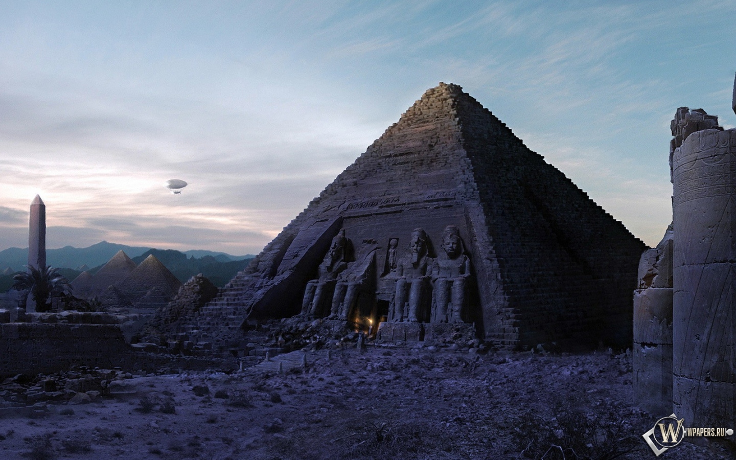 Пирамида в Египте 1440x900