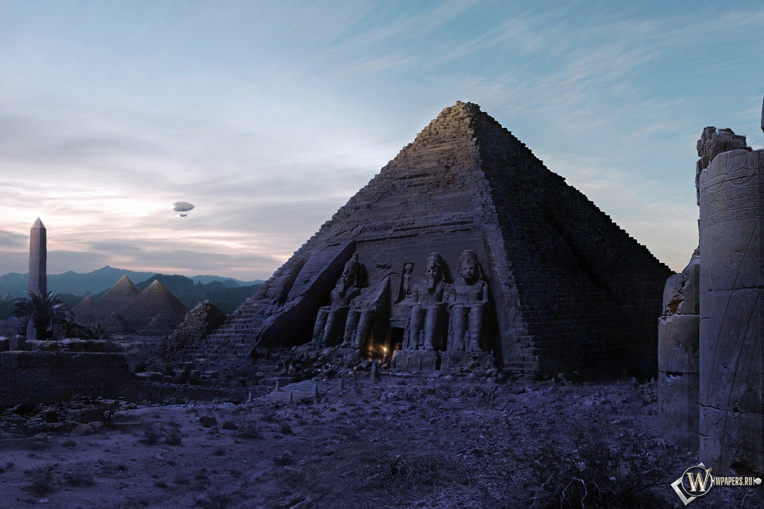 Пирамида в Египте 1500x1000