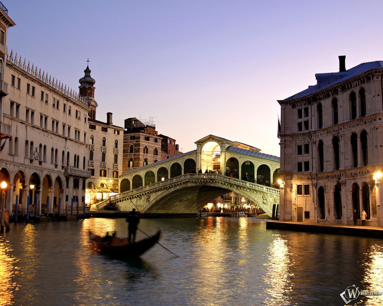 Вечерняя Венеция 1280x1024