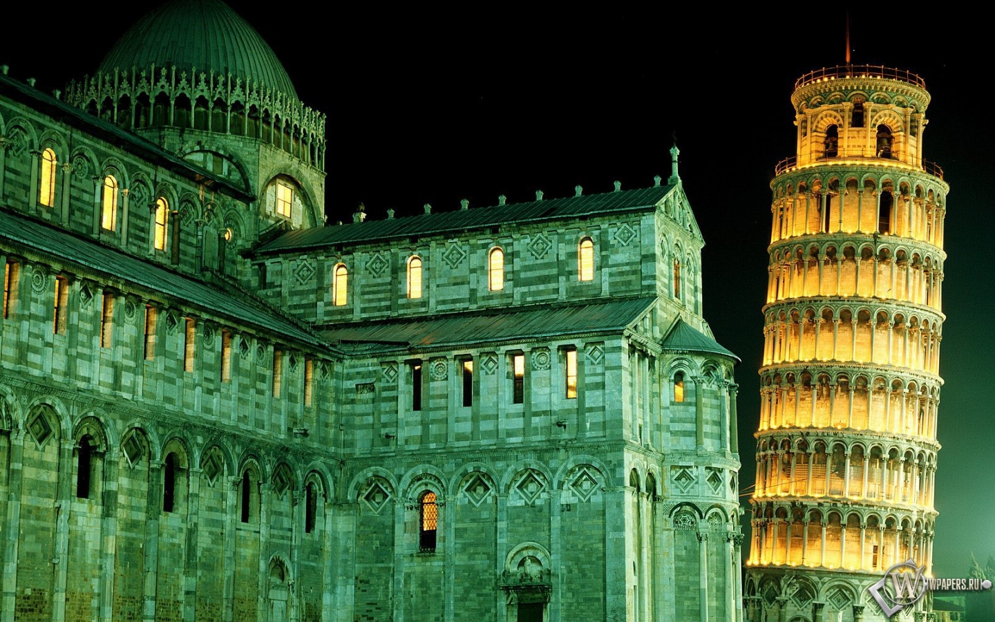 Башня Пиза в Италии 1440x900