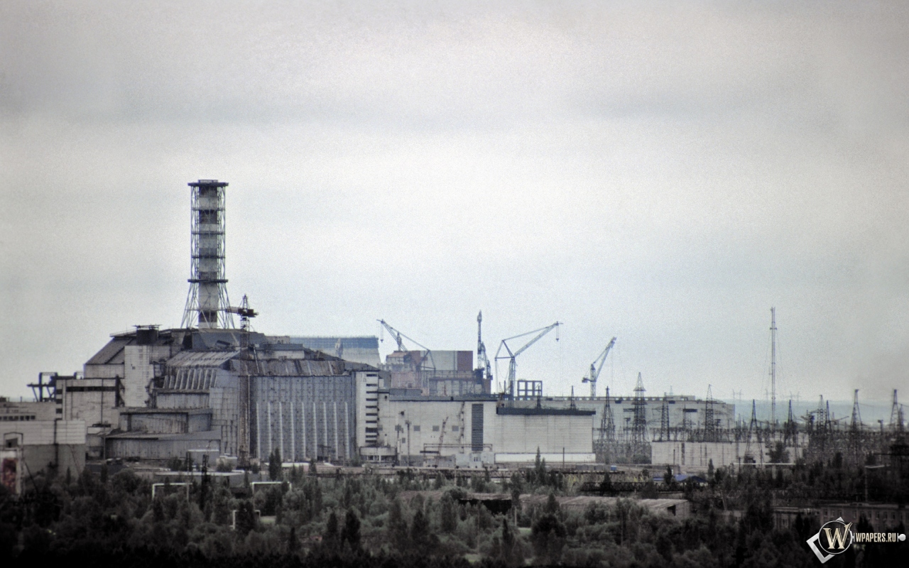 Реактор в чернобыле 1280x800