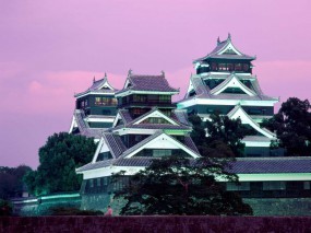Замок Кумамото в Японии