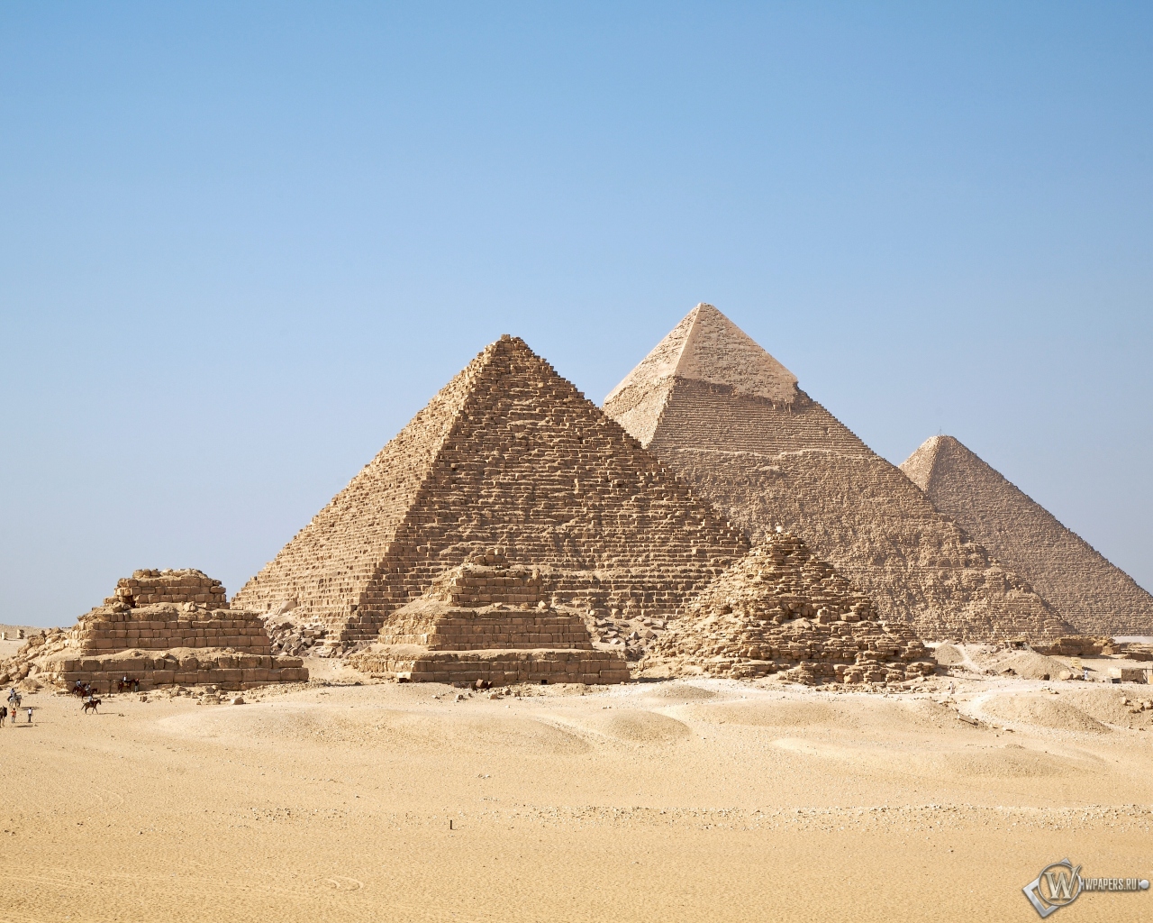 Пирамиды в Египте 1280x1024