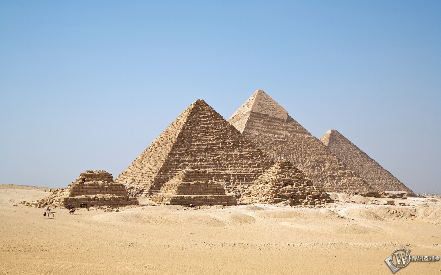 Пирамиды в Египте 1440x900