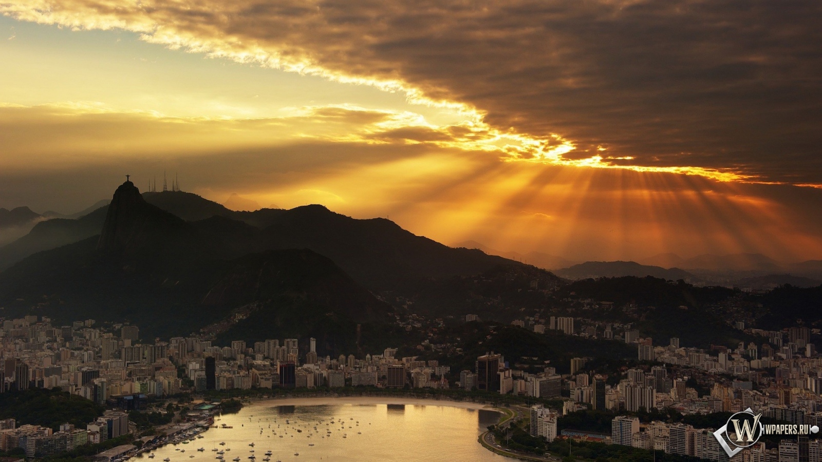 Рио Де Жанейро 1600x900