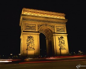 Обои Триумфальная арка - Париж: , Париж