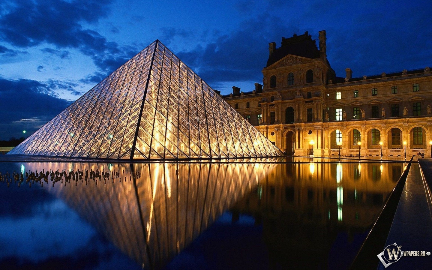 Лувр - Париж - Франция 1440x900