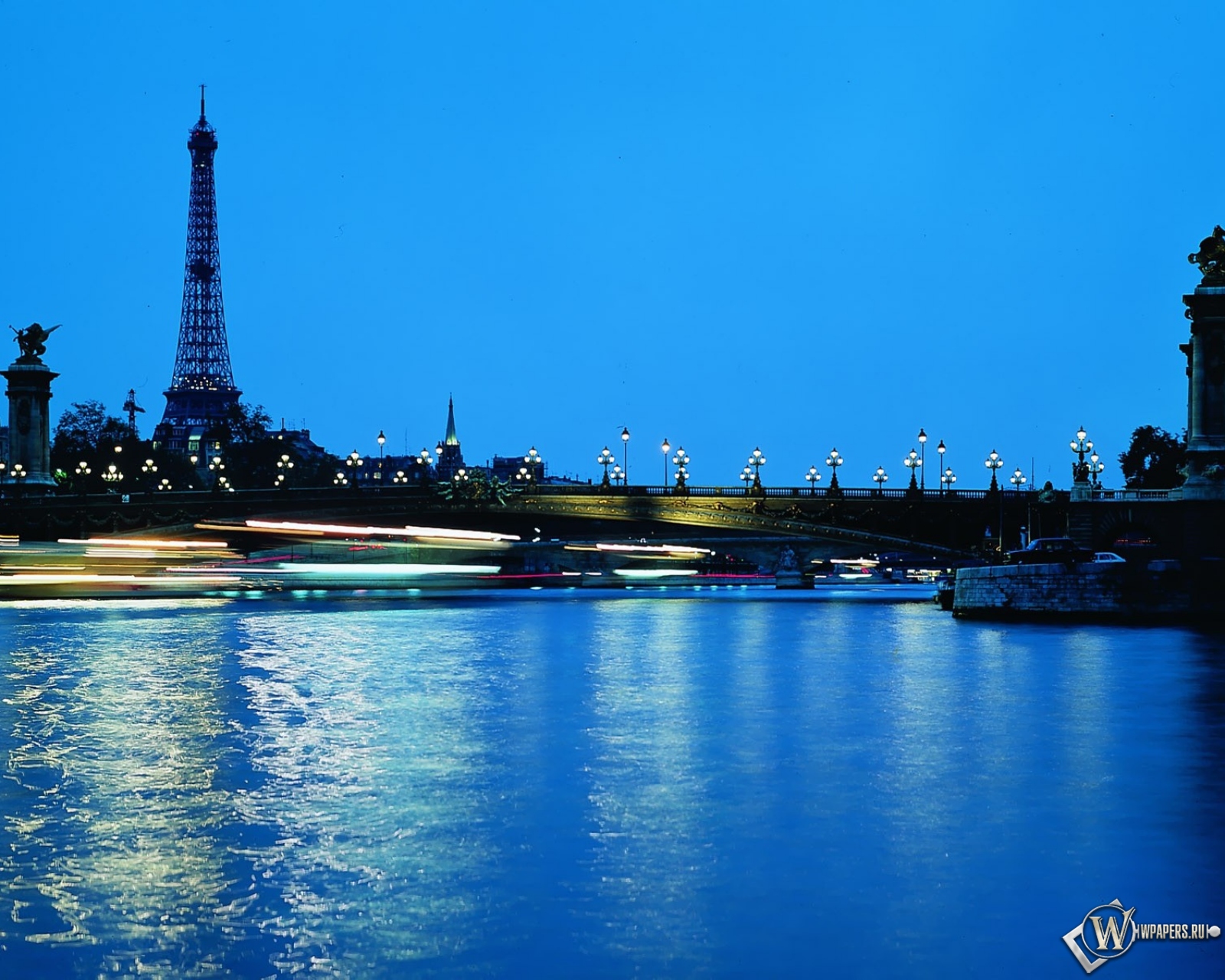 Париж ночью 1600x1280