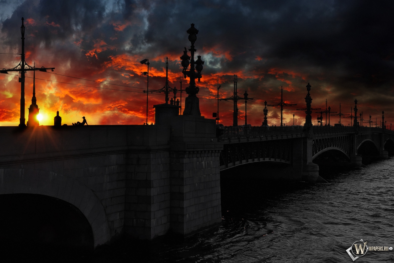 Мост в Санкт-Петербурге 1500x1000