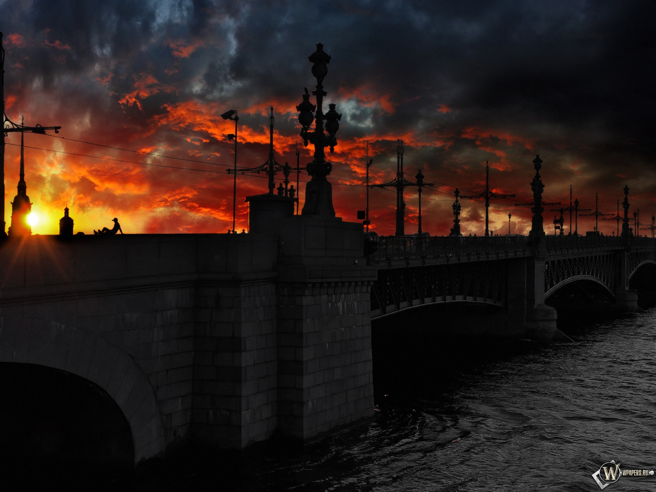 Мост в Санкт-Петербурге 2560x1920