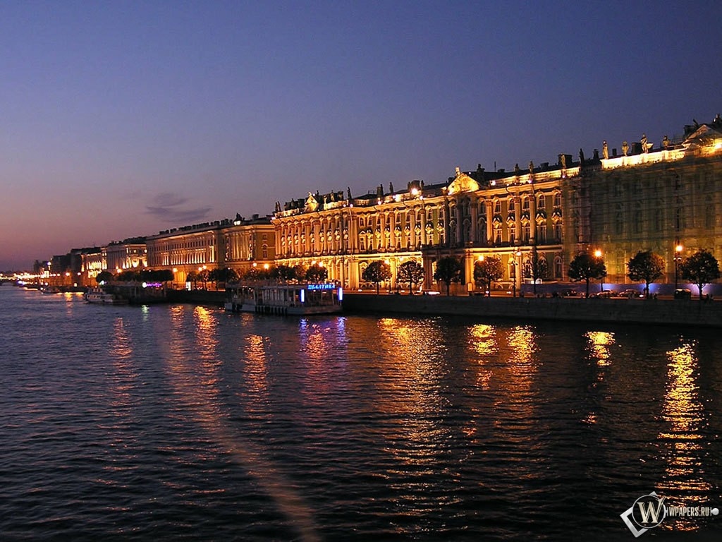 Река Санкт-Петербург 1024x768