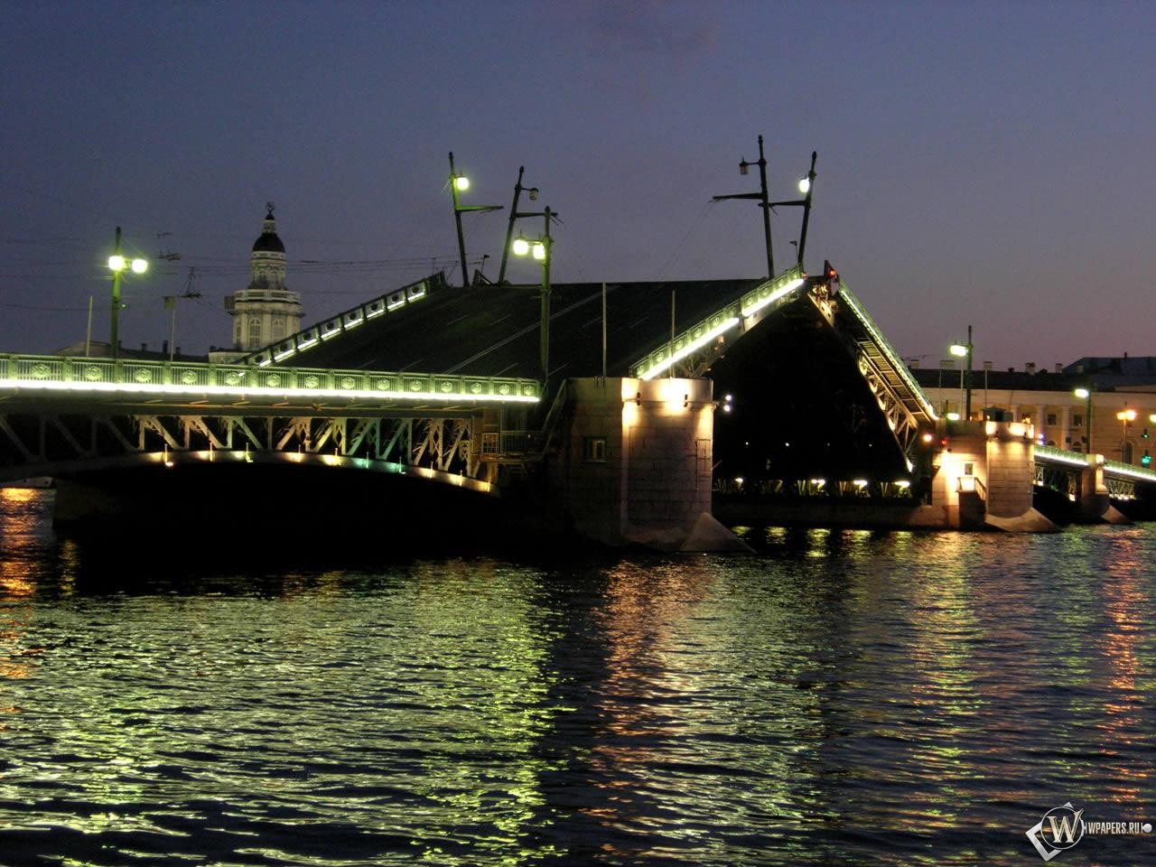 Разводной мост Санкт-Петербург 1280x960
