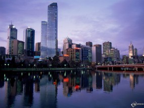 Обои Melbourne: Австралия, Мельбурн, Города и вода