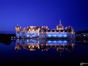 Обои Сhateau de Сhantilly: Франция, Дворец, Города и вода