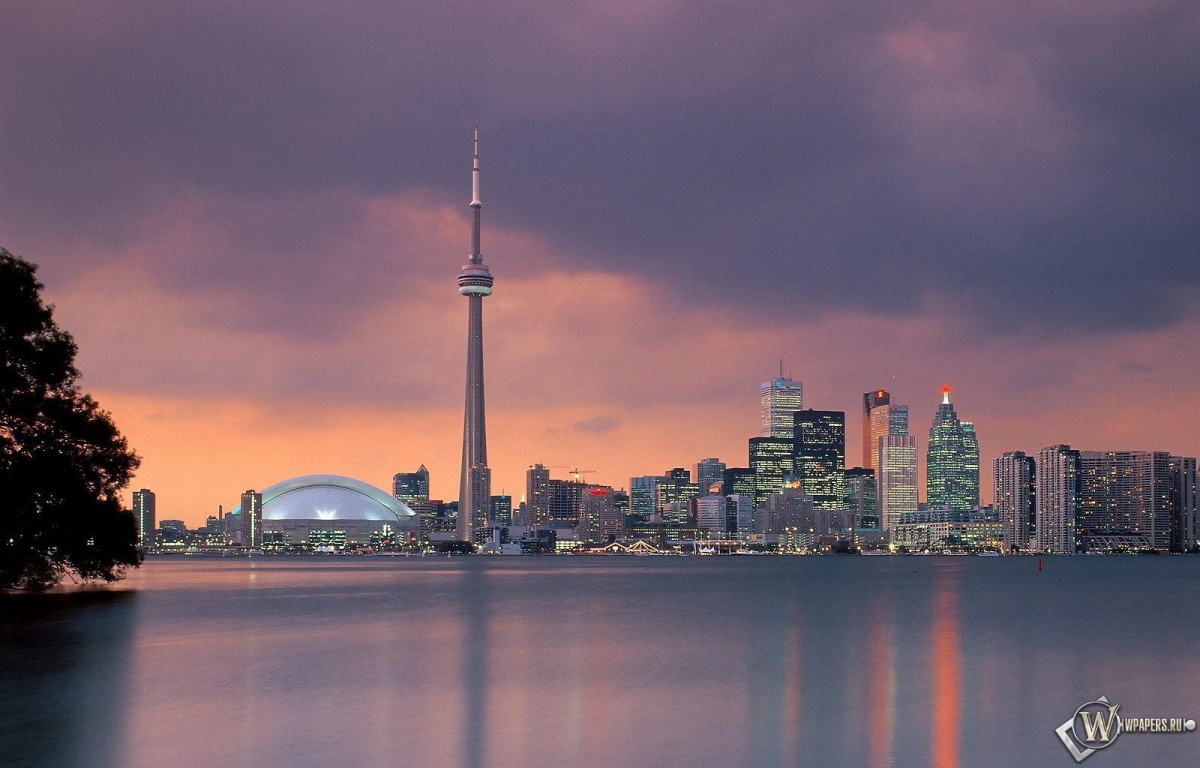 Toronto Skyline Ontario Canada 1200x768