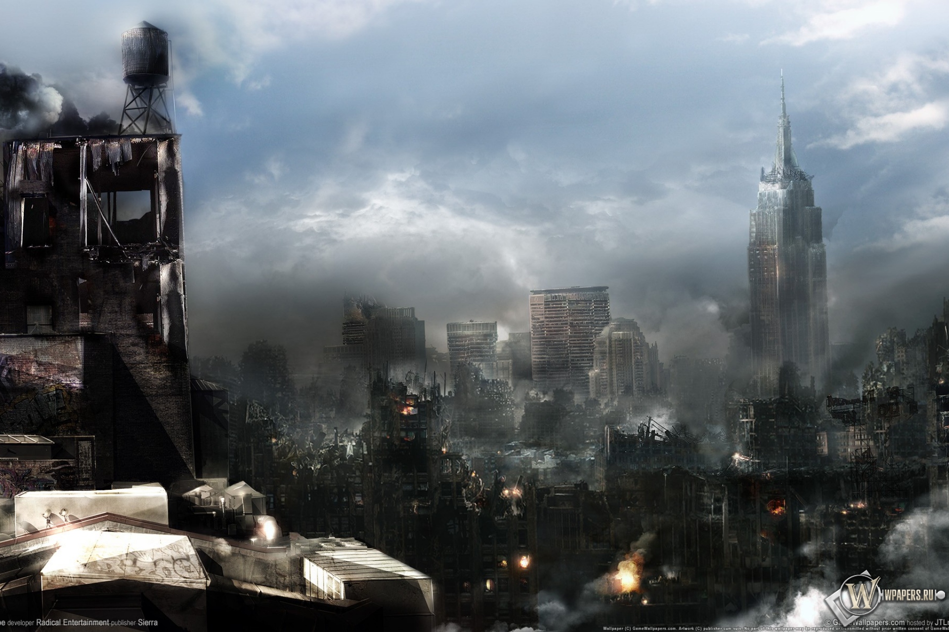 Destroyed cities 1920x1280