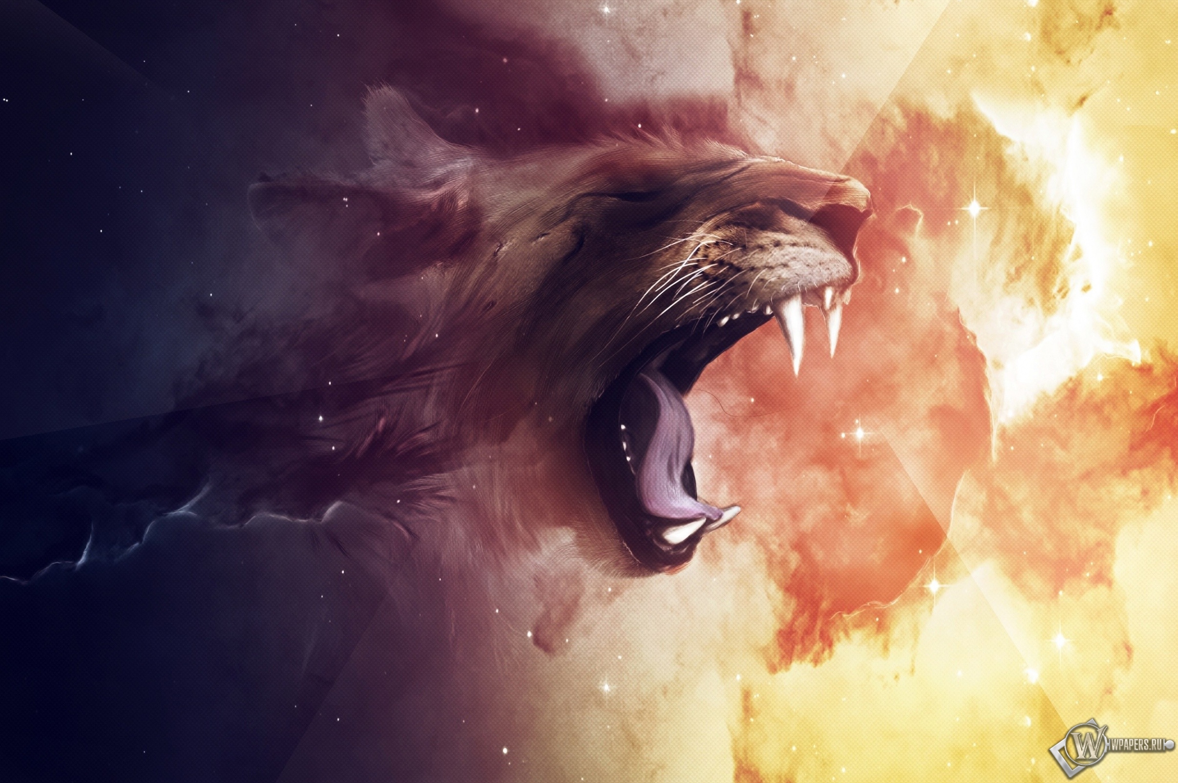 Abstract lion 2300x1530