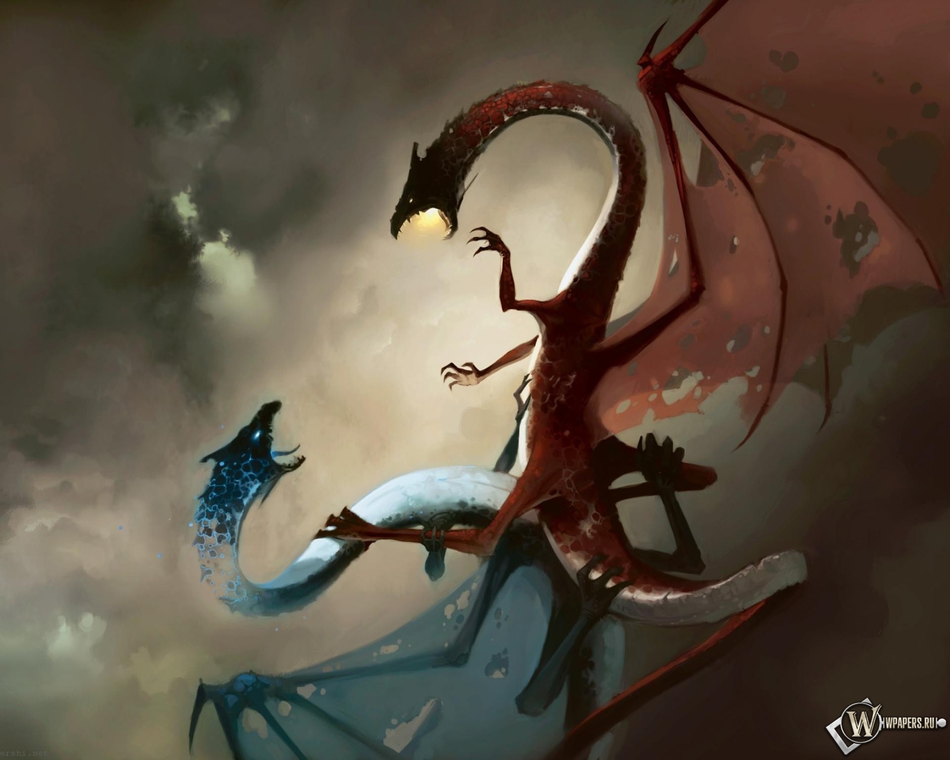 Битва драконов 1920x1536