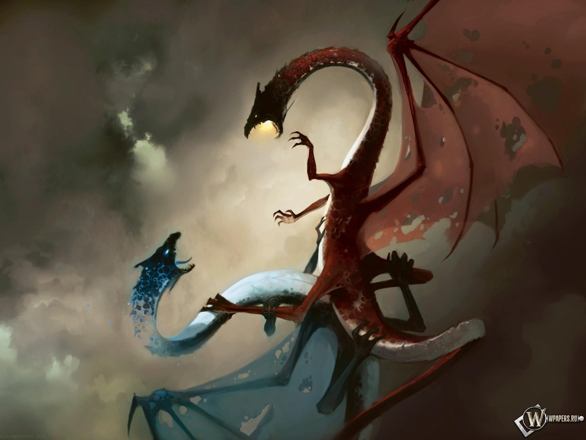 Битва драконов 2048x1536