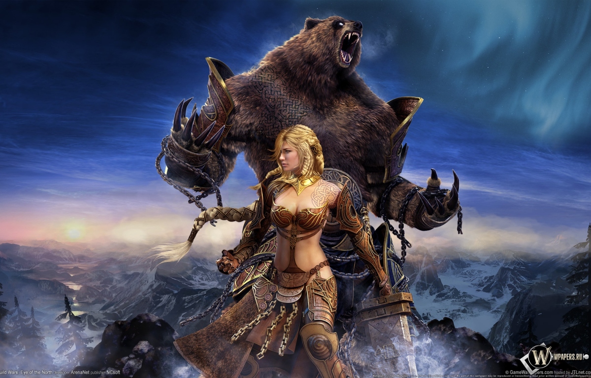 Guild wars - eye of the north 1200x768
