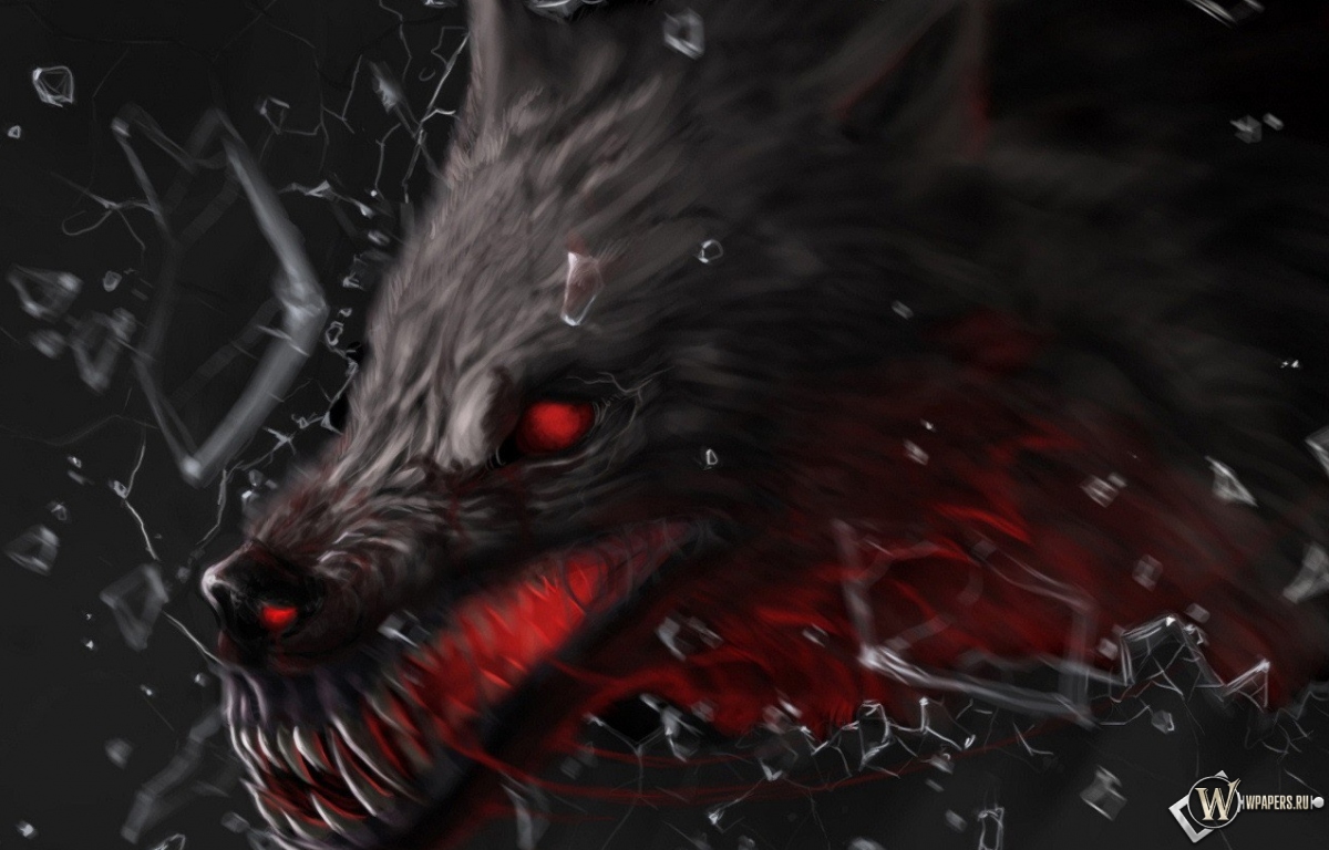 Волк-демон 1200x768