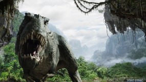 Обои Злой динозавр: Клыки, Динозавр, Древность, Фэнтези
