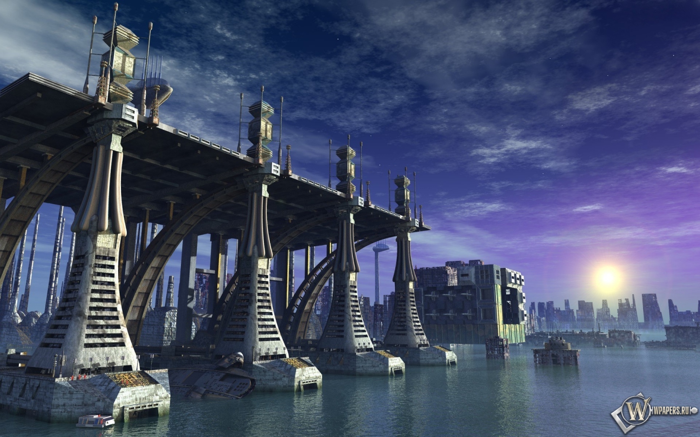 Sci Fi City 1440x900